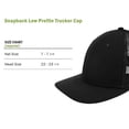 thumbnail image 2 of Dreamtees New Era Snapback Low Profile Trucker Cap NE207 Adjustable Snap Closure Adult Hats Outdoor Outfit Cotton Soft Mesh Accessory Gifts Low-Profile Unisex Hat, 2 of 2