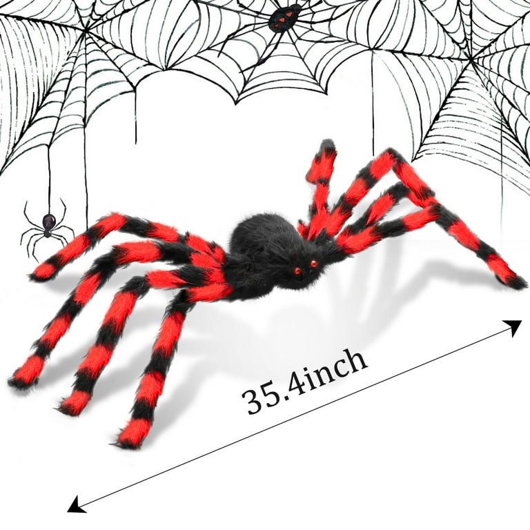 Giant Spiderwebs With Spiders 13 ft Giant Spiderwebs With Spiders 13 ft
