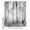 White, variant on Winter Trees Bathroom Shower Curtains with 12 Hooks Polyester Waterproof Shower Curtain for Stalls and Bathtubs Blue Purple Withered Birch Tree Branch Decorative Bathroom Privacy Curtain 48x72 Inches