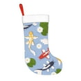 thumbnail image 2 of Honeii Colorful Koi Fish for Christmas Stocking,Large Xmas Stocking,Holiday and Family Stocking for Fireplace Christmas Holiday Party Decoration, 2 of 7