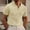 as the picture shows, variant on Mens Polo Shirts Casual V Neck Textured Slim Fit Solid Short Sleeve Cotton Waf Fle Knit Soft Tees Outwear
