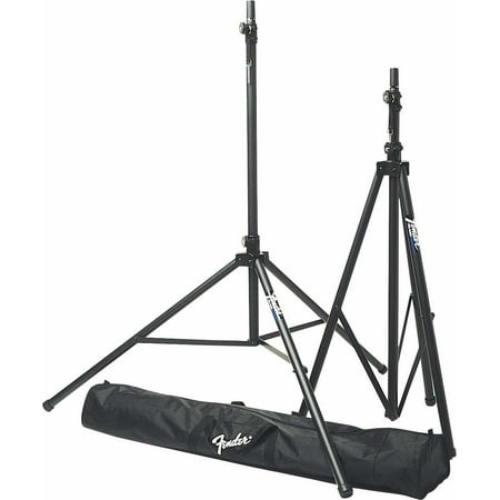 Fender ST-275 Tripod Speaker Stands, 2 Speaker Stands with Carrying Bag