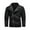 Black, variant on IYTR Men's Faux Leather Motorcycle Jacket Asymmetrical Zipper Warm Winter Outwear Slim Motorcycle Biker Jacket PU Leather Black XXL
