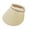 Beige, variant on Sun Hat for Women Foldable UV Protection Bucket Hat for Camping and Travel Women's Woven Sliding Sunshade Men's Adjustable Hat Sports Sunshade