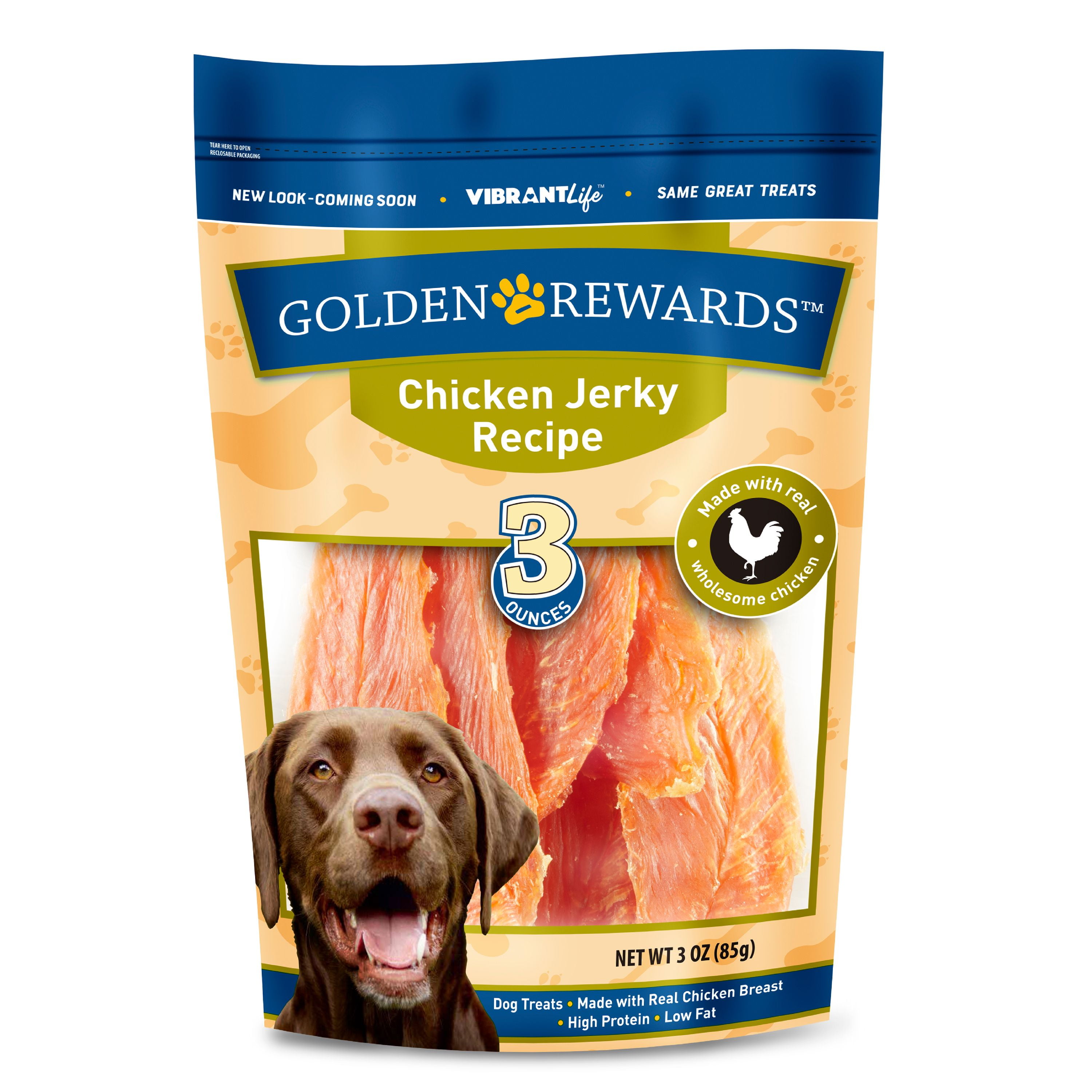 Golden Rewards Chicken Flavor Jerky Training Treats for Dogs 32 oz. Walmart