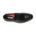 thumbnail image 5 of 25550-001 Stacy Adams Marlowe Algonquin Moc Toe Penny Slip On Black Leather, 5 of 8
