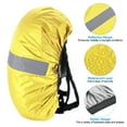 thumbnail image 3 of Unique Bargains 65-75L Waterproof Backpack Rain Cover with Reflective Strap XL Yellow, 3 of 6