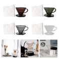 thumbnail image 2 of AOOOWER Portable Cone Shape Coffee Dripper Cup Hand Brewed Coffee Maker Practical Brewing Accessories for Travel and Home Use, 2 of 20