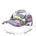 thumbnail image 2 of Casquette de Baseball d'Été Extérieure Imprimée 3D Ajustable Snapback pour Hommes et Femmes Idéale pour la Randonnée et le Camping, 2 of 5