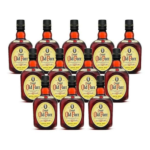 Pack x 12 - Whisky Old Parr 12 años Blended Scotch 750 ml Old Parr Whisky / Old Parr