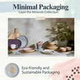 thumbnail image 7 of Portmeirion Minerals 8.5" Side Plate, Aquamarine (Set of 4) - Modern Stoneware Tableware with Gentle Curves, Durable & Stylish for Dining, Microwave & Dishwasher Safe - Sleek Dinnerware Collection, 7 of 7