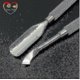 thumbnail image 5 of 3 uds Herramientas empujadoras de cuchara YONGSHENG para cutículas y Lima de uñas acero inoxidable, 5 of 5