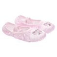 thumbnail image 1 of Yoga Dance Flats Shoes Size 30 Pink For Kids Girls With Stretch Belt 1 Pair, 1 of 4
