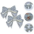 thumbnail image 3 of Miangastore 2 Pcs Charms Chaussures Strass Charms Nœud Décorations de Chaussures pour Femmes, 3 of 8
