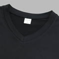 thumbnail image 6 of Mens T-Shirt with Pocket Casual V-Neck Short Sleeve Tees Base Layer Shirts, S, 6 of 8
