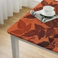 thumbnail image 5 of BANET  Tablecloth, Countryside Leaves Damask Fabric Tablecloth, Fall, Harvest &amp; Thanksgiving Table Cloth white, 5 of 8