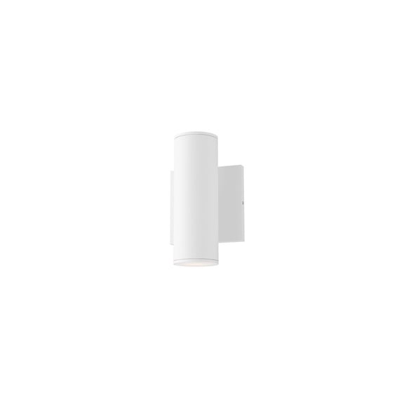 86431WT Maxim Lighting Calibro - 14W 2 LED Outdoor Wall Sconce-7.5 Inches Tall and 2.5 Inches Wide-White Finish