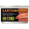 14.4 oz (12 x 1.2 oz) Exo Terra Canned Earthworms Specialty Reptile Food