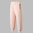 thumbnail image 5 of CAICJ98 Kids Winter Pants Waterproof Fleece Lined Snow and Rain Pants for Boys Girls (Pink,13-14 Years), 5 of 7