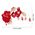 thumbnail image 2 of SKISUNO Bride Hair Barrettes for Wedding Prom Elegant Style 2Pack, 2 of 7
