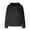 Black, variant on AherBiu Teen Girls Clothes Sweatshirt Hoodie Long Sleeve Tops Basic Pullover with Pocket Solid Color