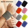 thumbnail image 2 of Manyache Wrist Sweatband Super Soft High Elastic Sweat Absorbing Quick-Dry Athletic Exercise Wristband Wrist Wrap, 2 of 8