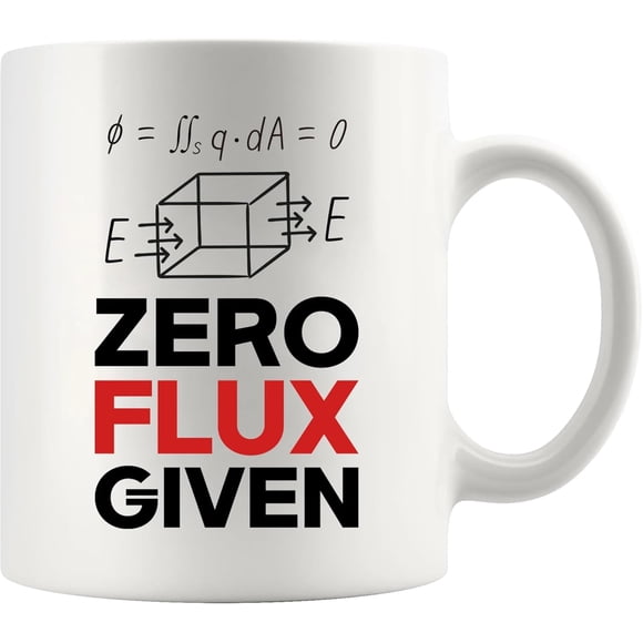 Zero Flux Given Engineer Gifts For Boyfriend Husband Dad From Girlfriend Wife Mom Physics Math Teacher Engineering Themed Mugs Novelty Drinkware Ceramic Mug 11 oz White
