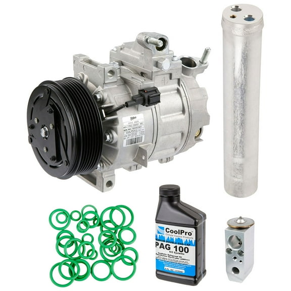 For Nissan 350Z 2007 2008 2009 AC Compressor w/ A/C Repair Kit - BuyAutoParts