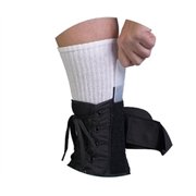 MedSpec ASO w/ Plastic Stays Ankle Stabilizer, Black, Small