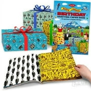 Super Awesome Birthday Wrapping Paper Book