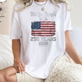 thumbnail image 5 of 250th America Anniversary Shirt 250 Years of Freedom America T Shirt We The People 250 Years of Freedom Patriotic Tee with USA Flag, 5 of 6