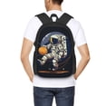 thumbnail image 6 of XMXT Travel Laptop Backpack for School Work, Cartoon Floating Astronaut Large Capacity Bookbag Travel Bag Backpacks for Women Men, 6 of 9