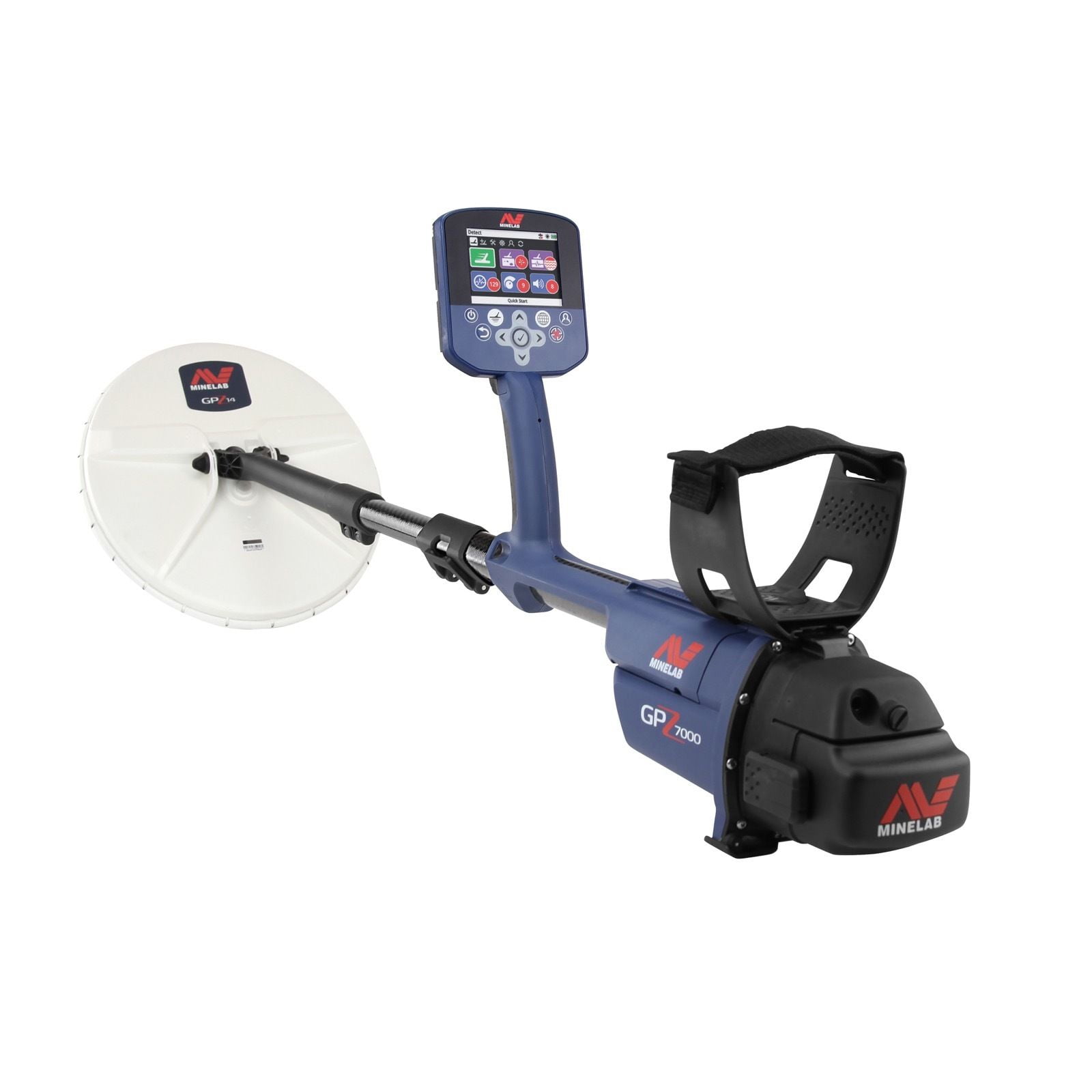 Minelab GPZ 7000 All Terrain Gold Metal Detector with Pro Find 35 Pinpointer