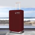 thumbnail image 1 of Waterproof Suitcase Protector Luggage Cover Baggage Dust Case Cover Suitcase Case Travel Organizer red, 1 of 6