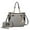 Pewter, variant on MKF Collection Lina Women's Tete Bag & Wallet Set,Vegan Leather Shoulder Bag Handbag Purse Set by Mia K. - Baby Blue
