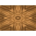 thumbnail image 1 of Ahgly Company Indoor Rectangle Patterned Neon Orange Area Rugs, 2' x 5', 1 of 6