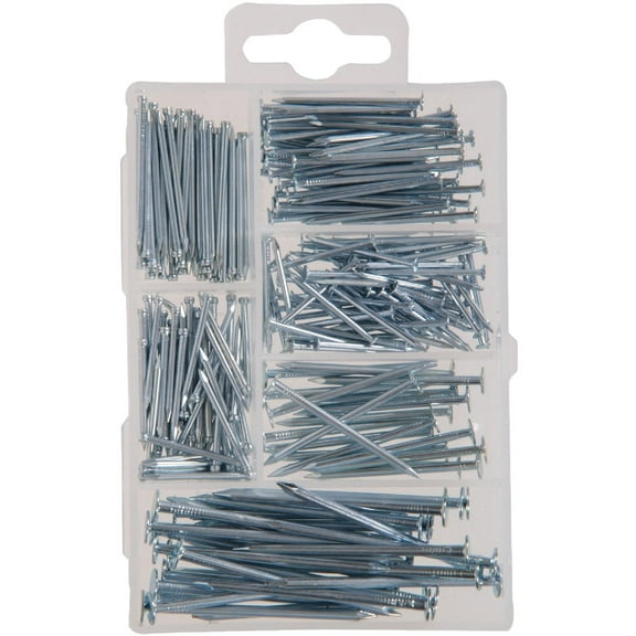 Fastener Center Hillman Steel Wire Nail & Brad Assortment Kit (266 Pcs.)