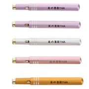 5pcs Retractable Lip Brush Portable Assorted Color Lipstick Applicator