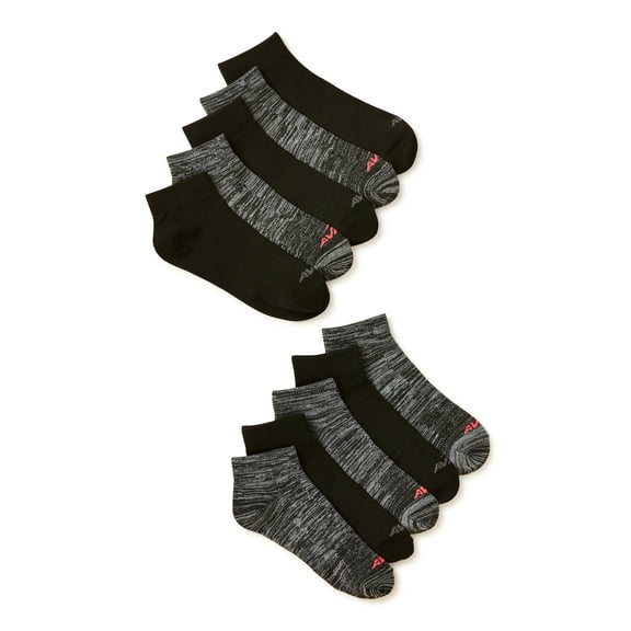 Avia Women's Performance Lightweight Ankle Sock, 10 Pack