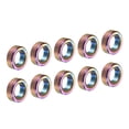 thumbnail image 1 of Unique Bargains 2,7 Mm Céramique Guide Anneau de Réparation de Canne à Pêche, Coloré 20 Pack, 1 of 4