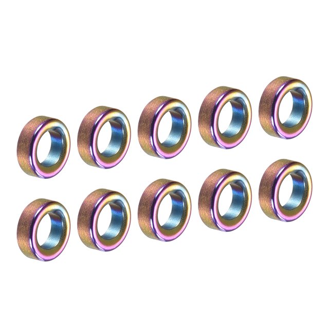 Unique Bargains 2,7 Mm Céramique Guide Anneau de Réparation de Canne à Pêche, Coloré 20 Pack