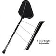 thumbnail image 2 of Portable 4 Position Height Adjustable Stool Seat, Folding Fishing Chair, Black, 2 of 5