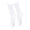 White, variant on 1 Pair Women's High Elasticity Cotton Stockings - Breathable, Sweat-Absorbing, and Soft with Ripped Long Holes - Ideal for Fitness