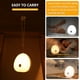 thumbnail image 2 of Luz de noche para niños, lámpara LED de noche para bebés, 3 colores, regulable, luz de noche de lactancia con interruptor táctil, lámpara de noche de carga USB para guardería, escaleras, sala de estar, 2 of 5