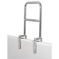 thumbnail image 1 of Carex Dual Level Bathtub Rail with Chrome Finish - Bathtub Grab Bar Safety Bar For Seniors and Handicap - For Assistance Getting In and Out of Tub, Easy to Install on Most Tubs, 1 of 2
