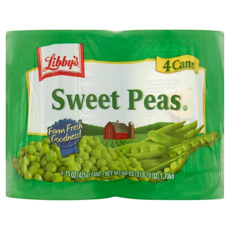 (8 Cans) Libby's Sweet Peas, 15 Oz (Best Vegetables For Chili)