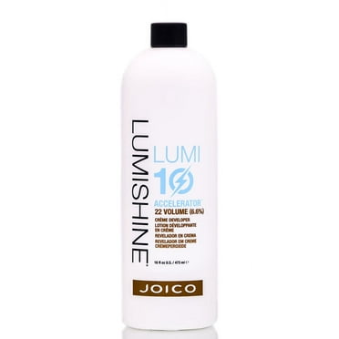 Joico Lumishine Lumi10 Accelerator 22 Vol 6.6 % Creme Developer - 16 oz