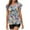 03Gray, variant on Feimerou Womens Tankini Bathing Suits Modest Tummy Two Piece Swimsuits Flowy Ruffer Sleeve Floral Printed Swimsuit with Boyshorts Clearance On Sale