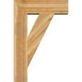 thumbnail image 3 of Ekena Millwork 6"W x 24"D x 36"H Traditional Block Rough Sawn Bracket, Western Red Cedar, 3 of 25
