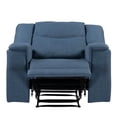 thumbnail image 3 of Sillón Reclinable Mecedora Konrads 1 Plaza Azul Denim, 3 of 8